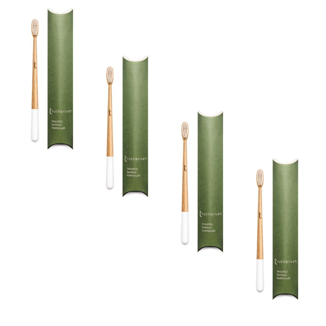 A year's supply of Truthbrush - Medium Castor Oil Bristles