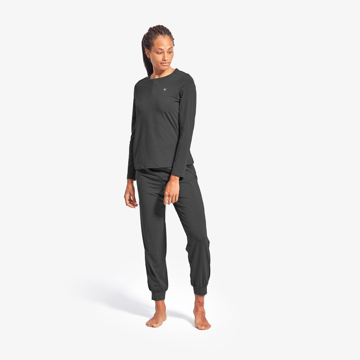 Women's Infrared Recovery Sleepwear Crew Top - HealVia