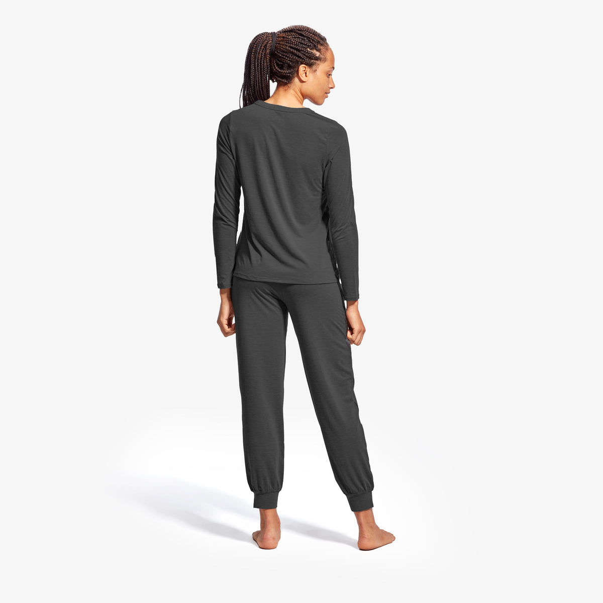 Women's Infrared Recovery Sleepwear Crew Top - HealVia