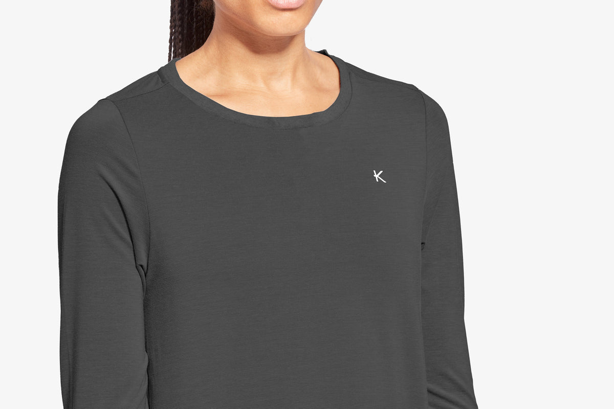 Women's Infrared Recovery Sleepwear Crew Top - HealVia
