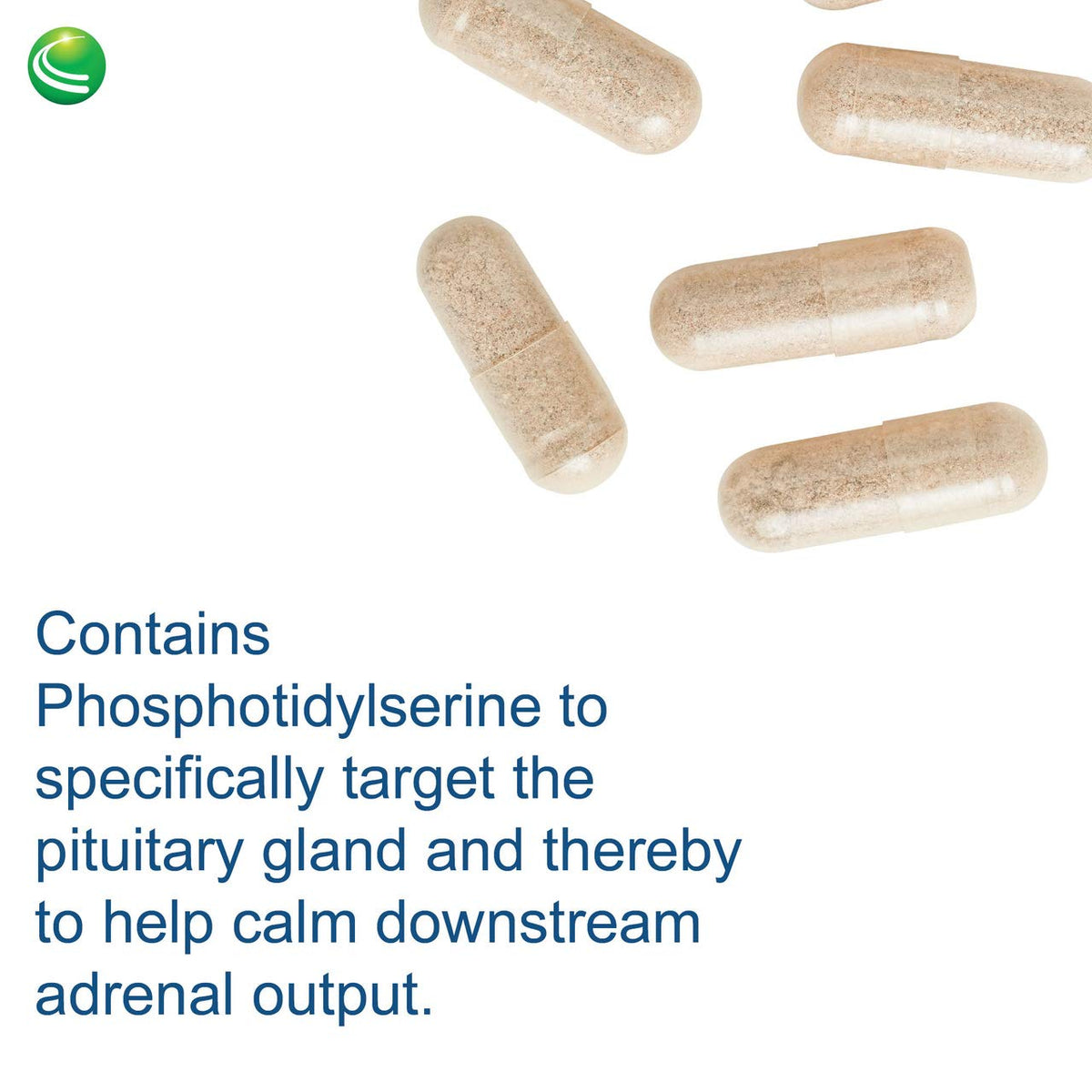 Nutra BioGenesis AdrenoActive - يدعم الاستجابة الصحية للتوتر | خالٍ من الغلوتين - 60 كبسولة