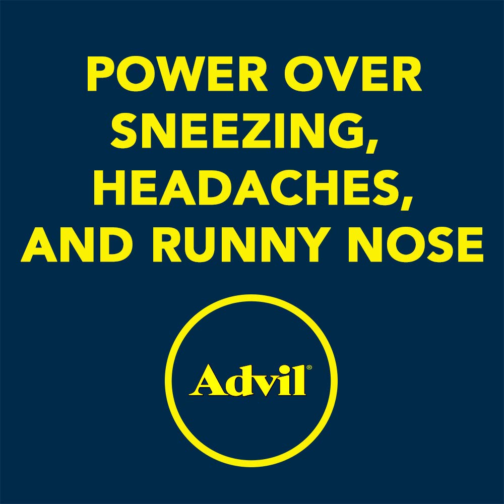 Advil Allergy and Congestion Relief Tablets β Pain Relief, Fever Reducer & Allergy Support