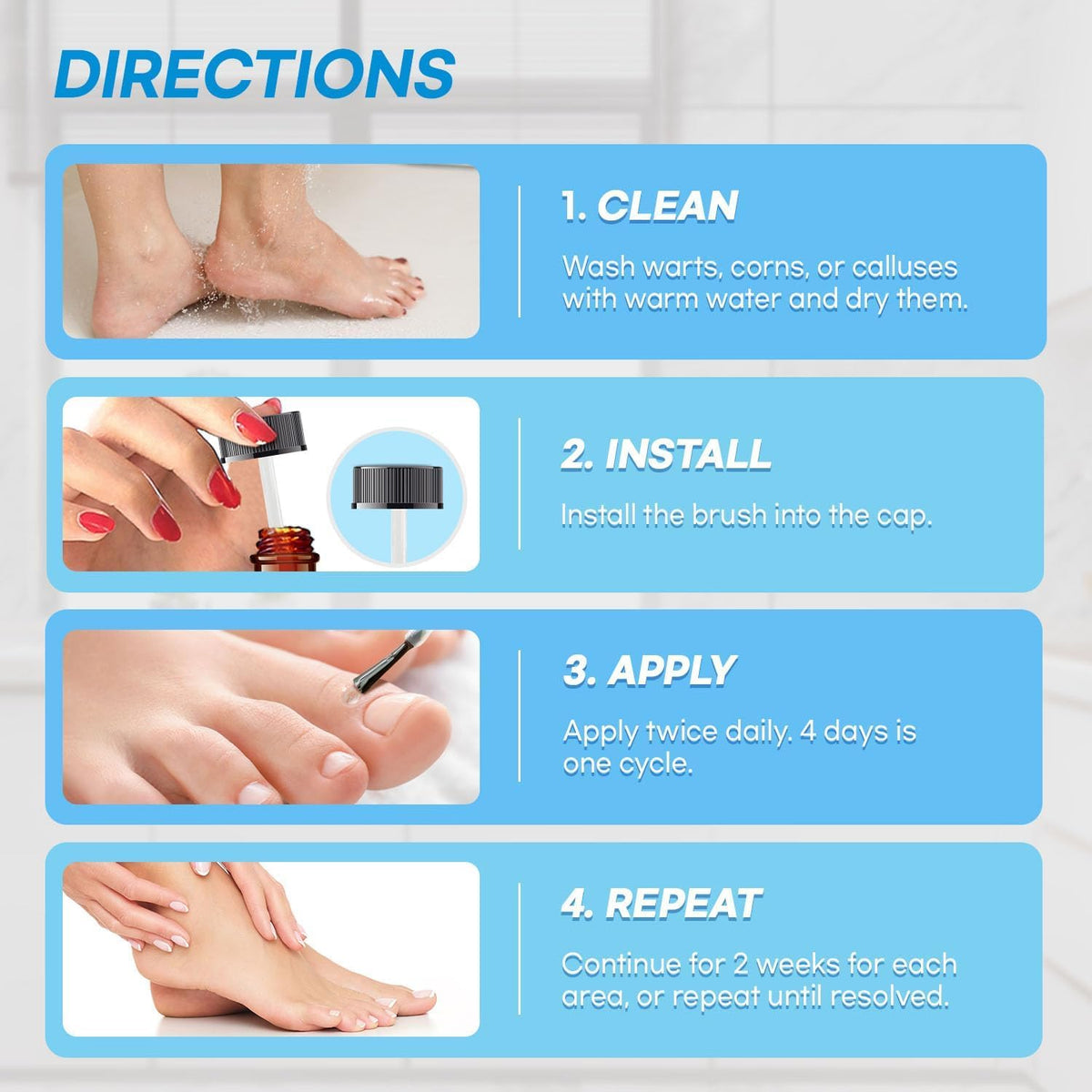 Aemerry Wart Corn Callus Remover β Maximum Strength Liquid Salicylic Acid for Feet (30ml)