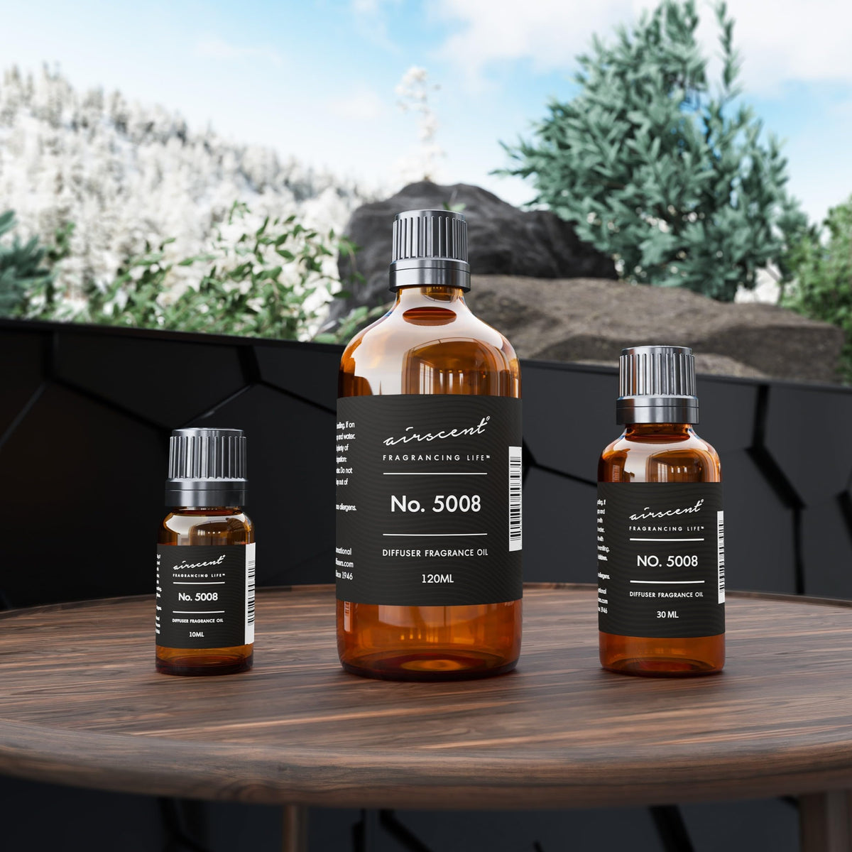 AirScent Diffuser Oil β Tobacco Vanille Inspired Perfume Dupe No. 5008 (120 ml) β Fragrance Oil for Diffusers & Crafting