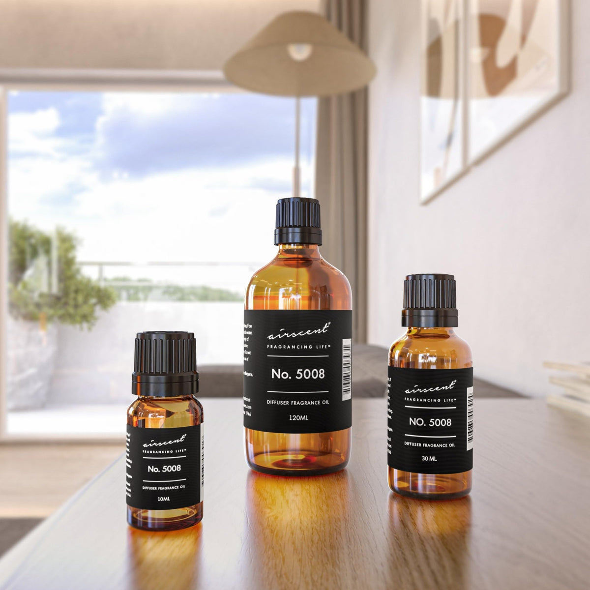 AirScent Diffuser Oil β Tobacco Vanille Inspired Perfume Dupe No. 5008 (120 ml) β Fragrance Oil for Diffusers & Crafting