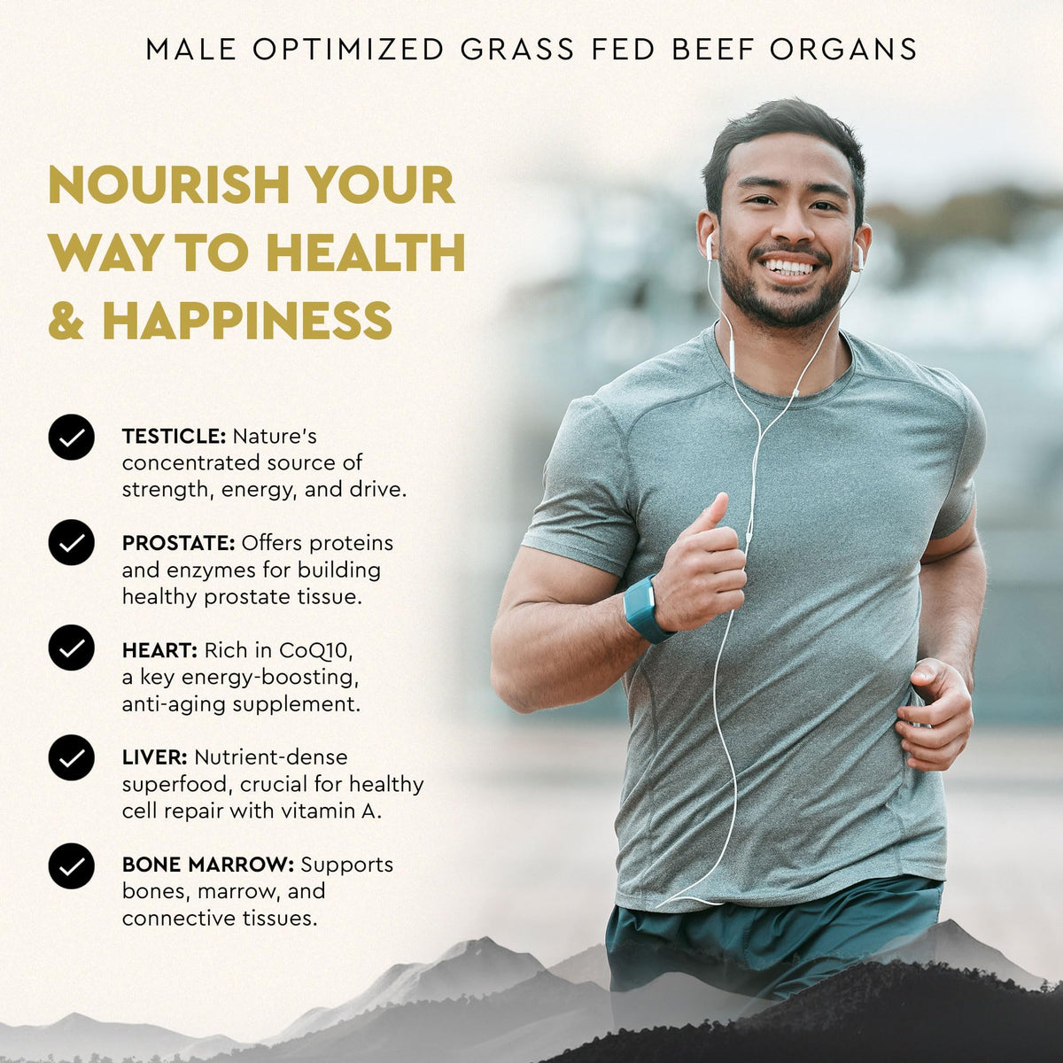 Ancestral Mofo for Men β Grass-Fed Beef Organs | Energy & Vitality