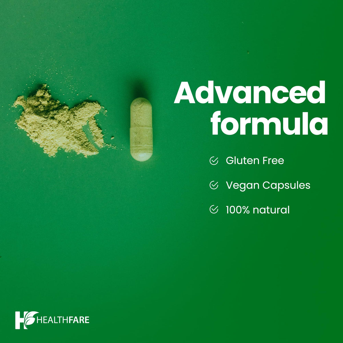 مكمل Healthfare Bilberry لدعم صحة العين - 5000 ملجم خلاصة | لصحة البصر والعين