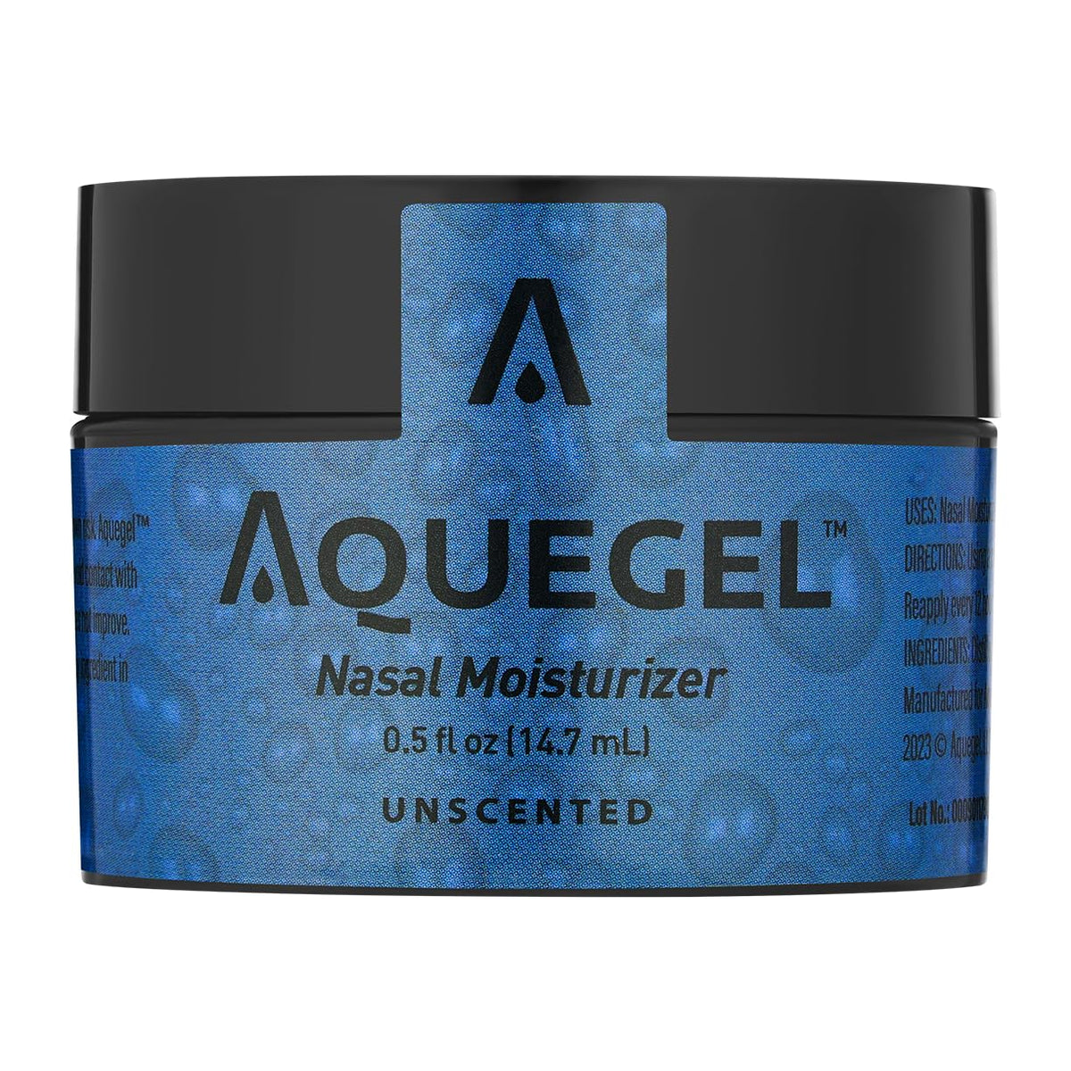Aquegel Nasal Moisturizer (Original Unscented) β 12-Hour Nasal Moisture Relief | Water-Based Nose Gel
