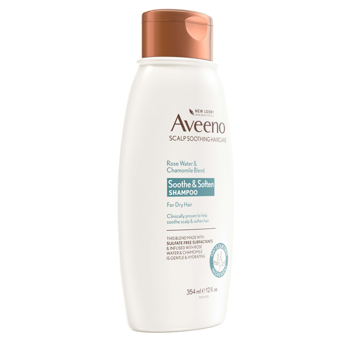Aveeno Rose Water & Chamomile Shampoo for Dry Hair β Hydrating & Gentle