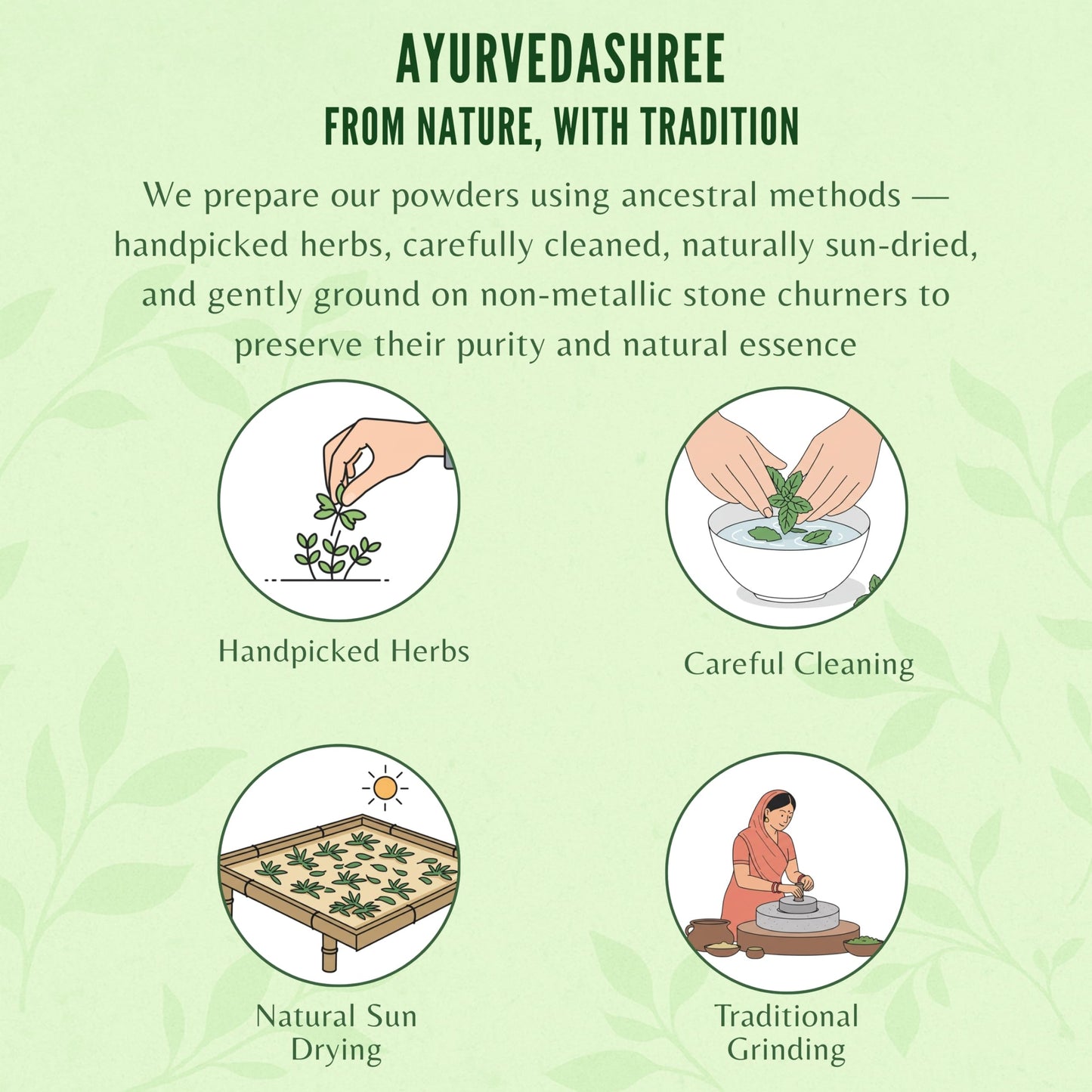 AYURVEDASHREE Triphala Powder 200 Gm | Amla, Haritaki & Bibhitaki | Non-GMO | Vegan | GMP Certified