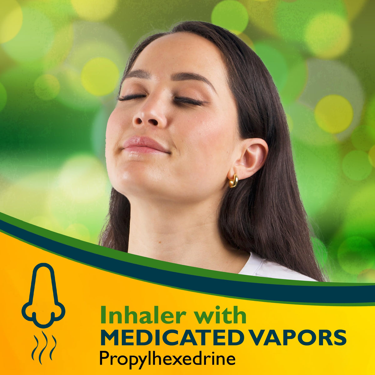 Benzedrex Inhaler Propylhexedrine Nasal Decongestant - 12 Count | Portable Nasal Relief