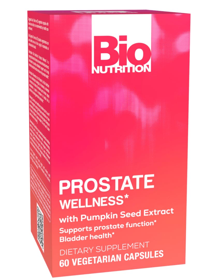 Bio Nutrition Prostate Wellness β 60 Vegetarian Capsules | Plant-Based