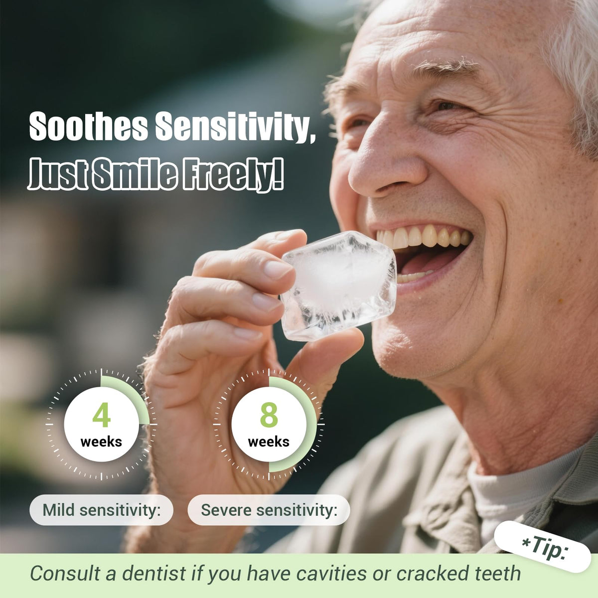 Bmboryxa 10% Nano Hydroxyapatite Toothpaste β SLS & Fluoride Free, Whitening, Sensitive Teeth (4.23oz Mint)