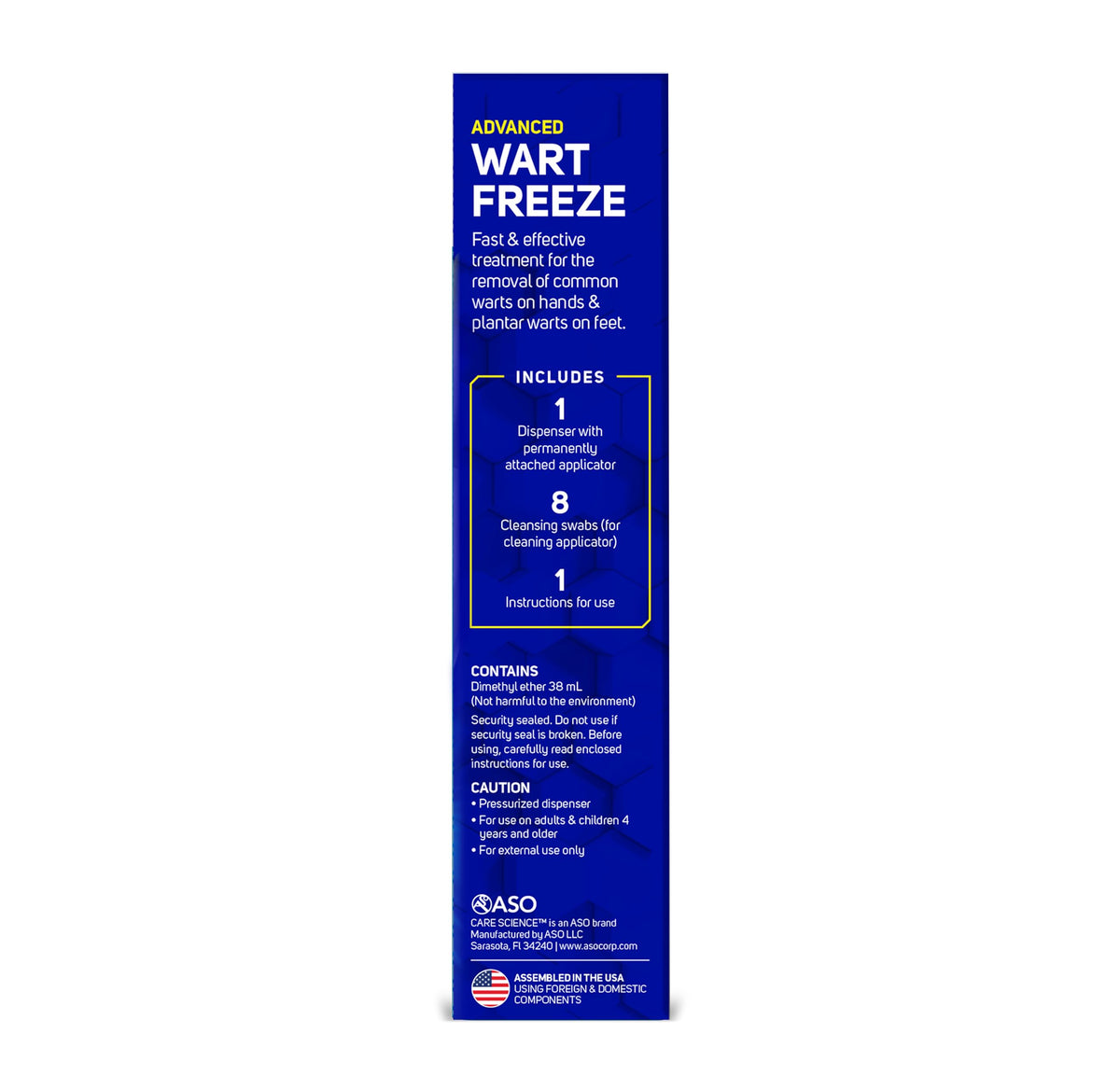 Care Science Wart Remover Freeze — 8 Applications | 1-Step Wart Removal for Common Warts (Hands, Elbows, Knees, Feet) | brand