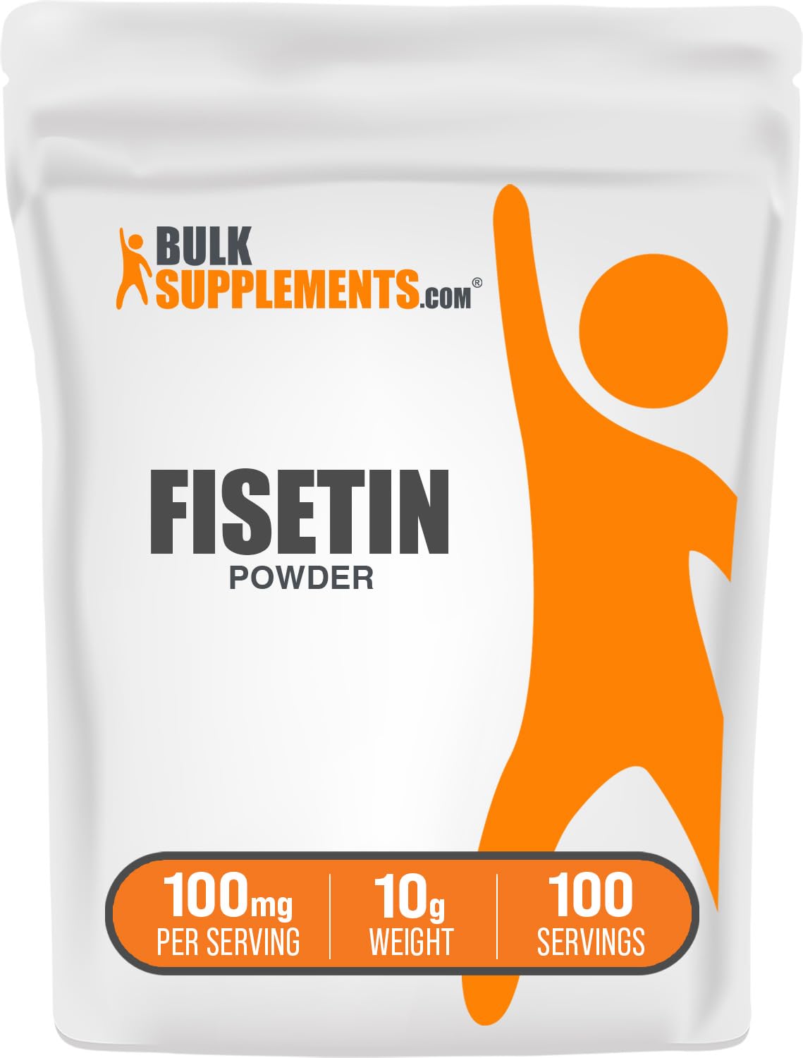BulkSupplements مسحوق فيسيتين – 100 ملغ لكل جرعة، خالٍ من الغلوتين، 10 جرام
