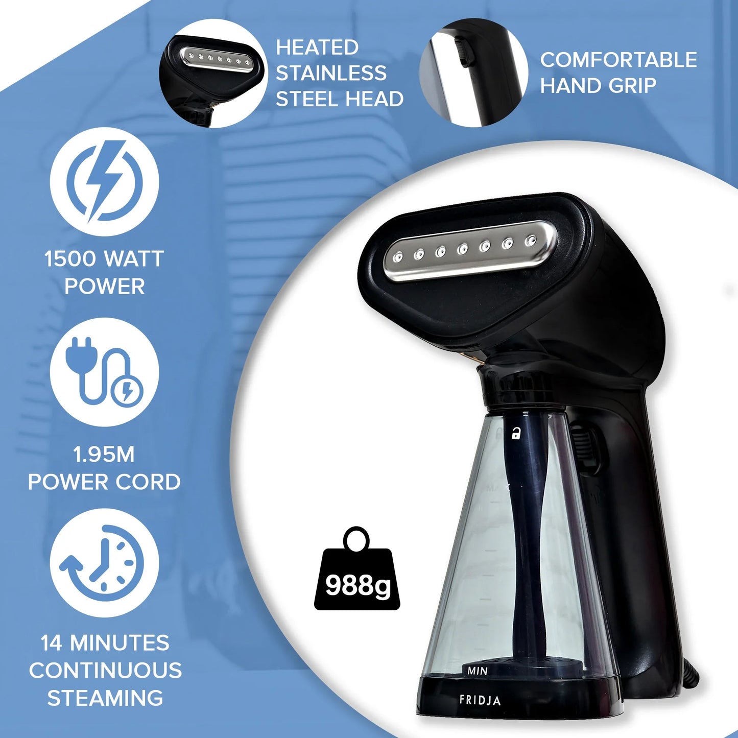 f10 Handheld Clothes Steamer