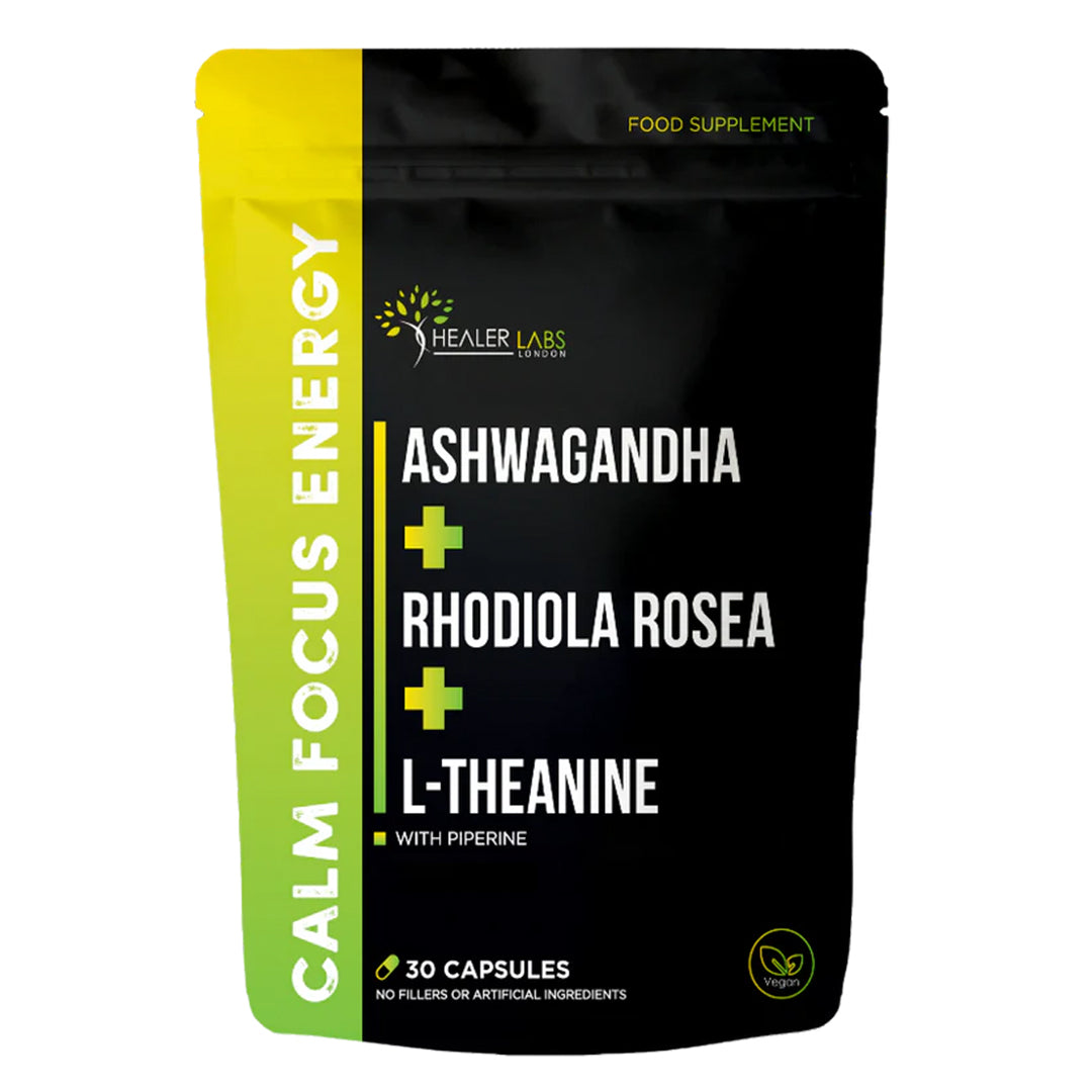 Ashwagandha + Rhodiola Rosea + L-Theanine