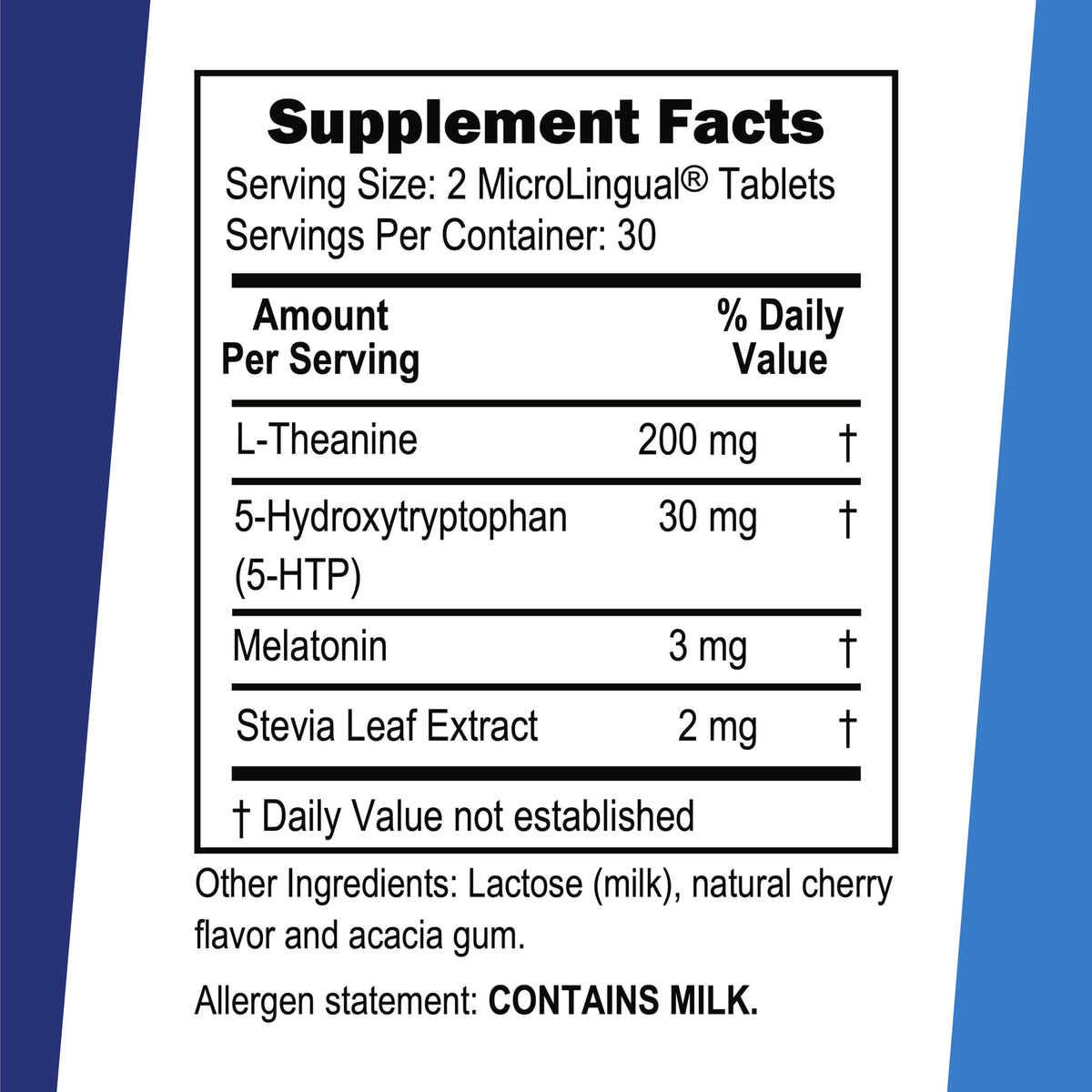 Superior Source Calming Formula β L-Theanine, 5-HTP & Melatonin MicroLingual Tablets (60 Ct) β Non-GMO