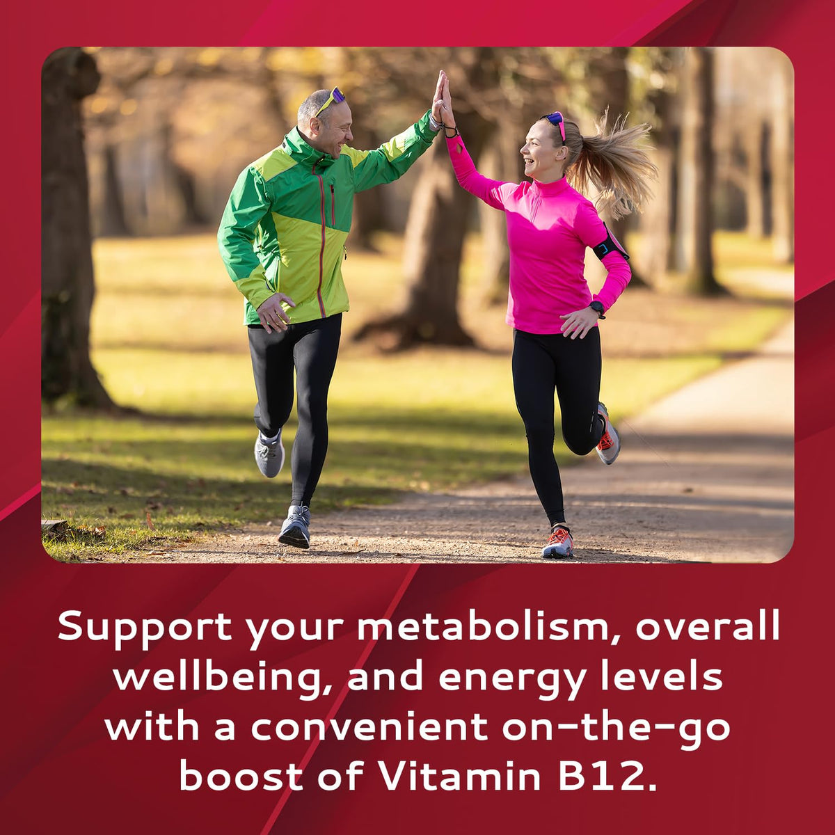 CALMOUR Vitamin B12 Strips 10 Pack β 1500 mcg, Mint, Vegan & Gluten Free