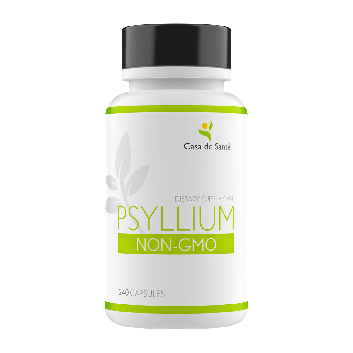Casa de Sante Psyllium Husk Powder – Organic, Non-GMO, Low FODMAP Fiber