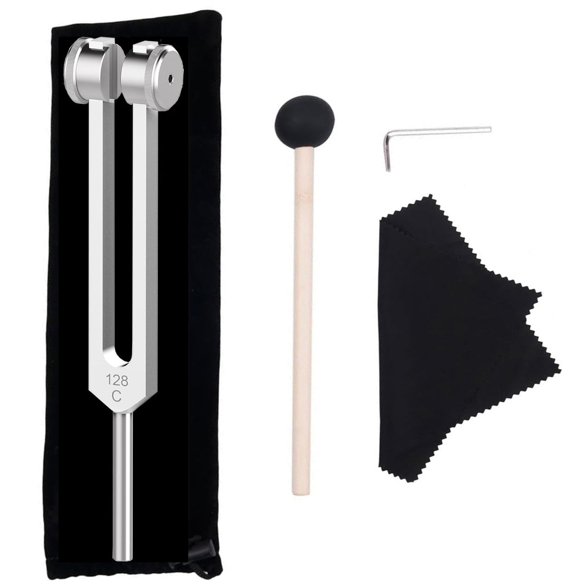 CBCJIEHUXL 128 Hz Weighted Tuning Fork – Medical-Grade Healing & Sound Therapy