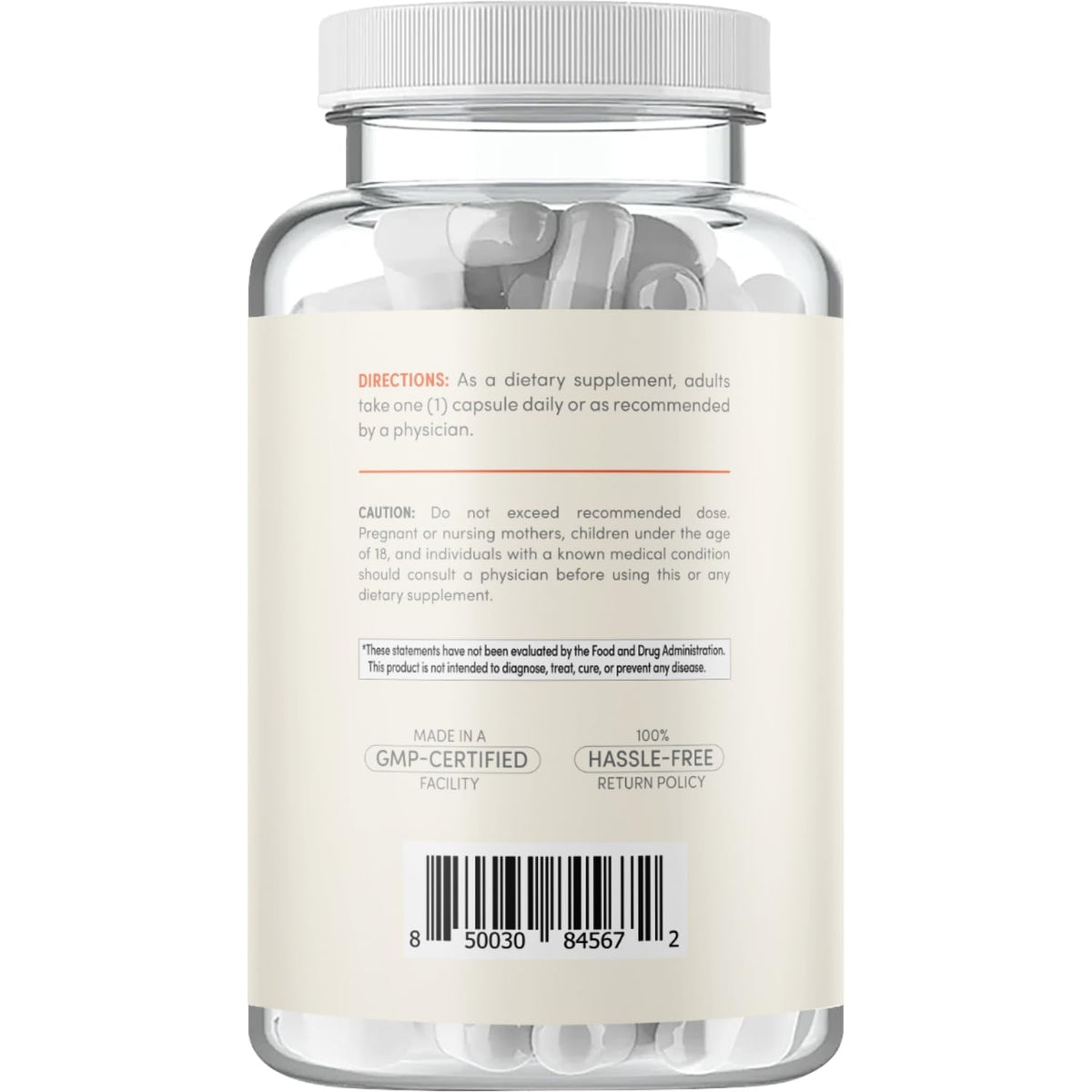 Clear Formulas Bioactive SAM-e 500mg – دعم المزاج والكبد (نباتي، غير معدل وراثيًا، صنع في الولايات المتحدة الأمريكية)