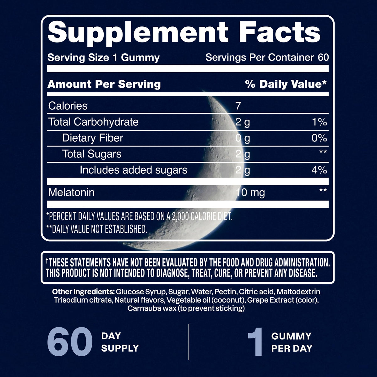 Cliganic Melatonin Gummies 10 mg – 60-Day Sleep Aid, Berry (Vegan, Non-GMO, Kosher, Gluten-Free)