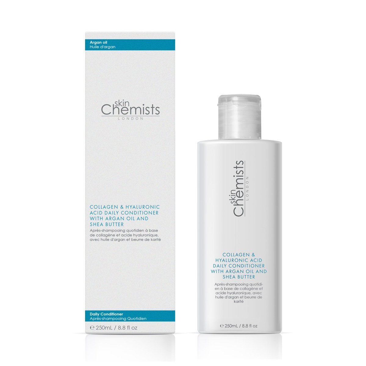 بلسم يومي بالكولاجين وحمض الهيالورونيك مع زيت الأرغان وزبدة الشيا 250 مل