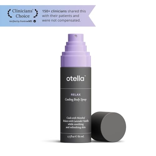 Cooling Body Spray with Menthol and Lavender Vanilla Scent β 2.7 oz | Immediate Heat Relief | TSA Approved | Gluten Free | Vegan | Paraben Free