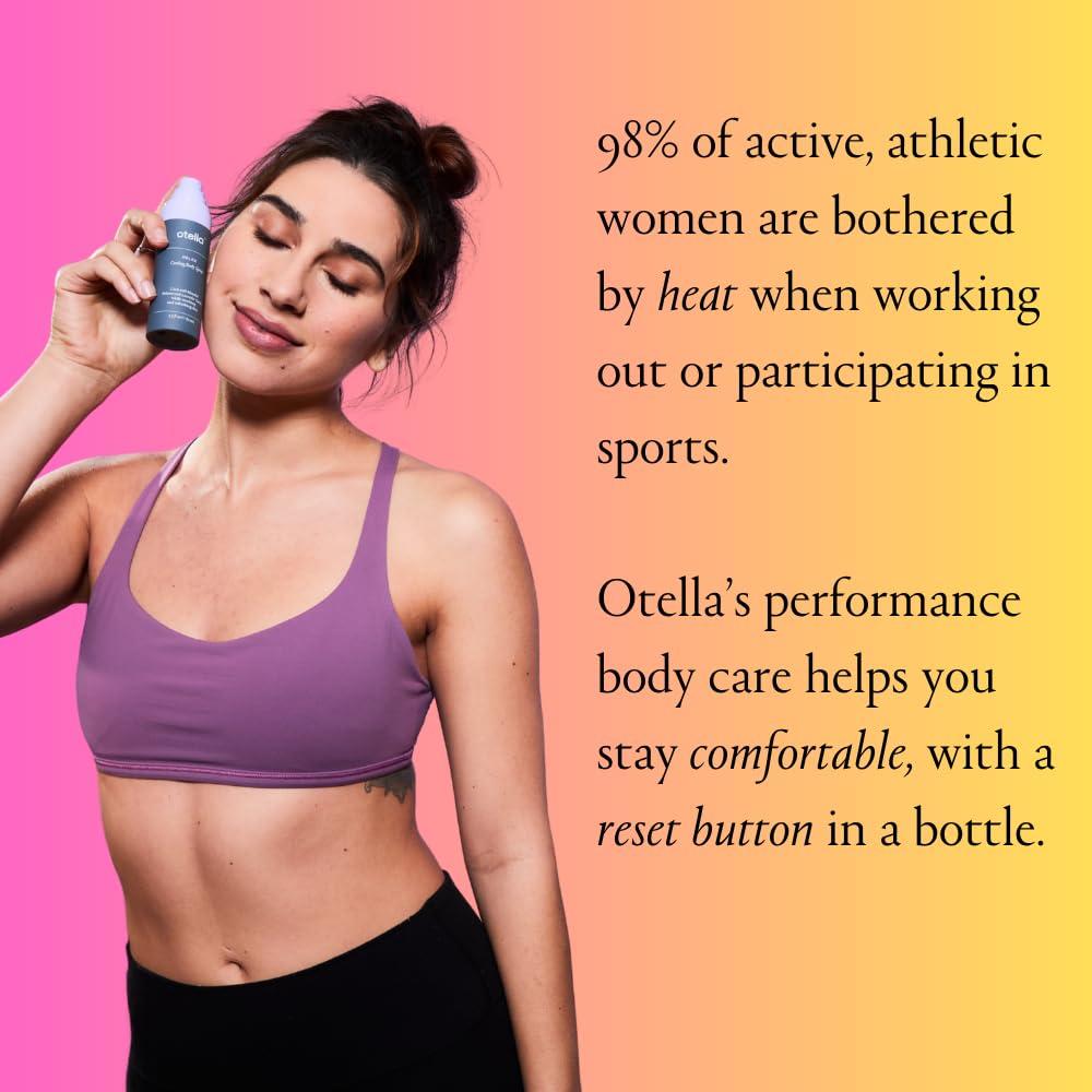Cooling Body Spray with Menthol and Lavender Vanilla Scent β 2.7 oz | Immediate Heat Relief | TSA Approved | Gluten Free | Vegan | Paraben Free