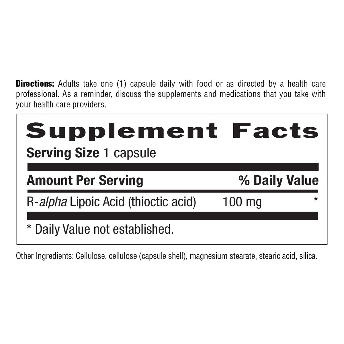 Country Life R-Alpha Lipoic Acid Complex 300mg - حمض ألفا ليبويك 270 ملجم وحمض R-ليبويك 30 ملجم - دعم مضادات الأكسدة
