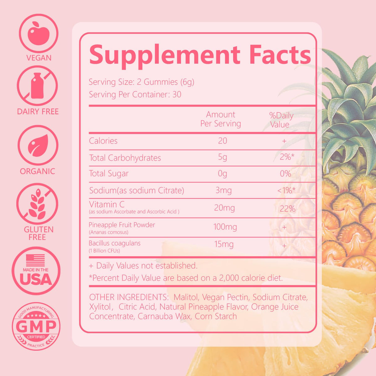 Crasye Premium Feminine Balance Gummies β PH Balance & Vaginal Health (60 Gummies, 30 Servings)