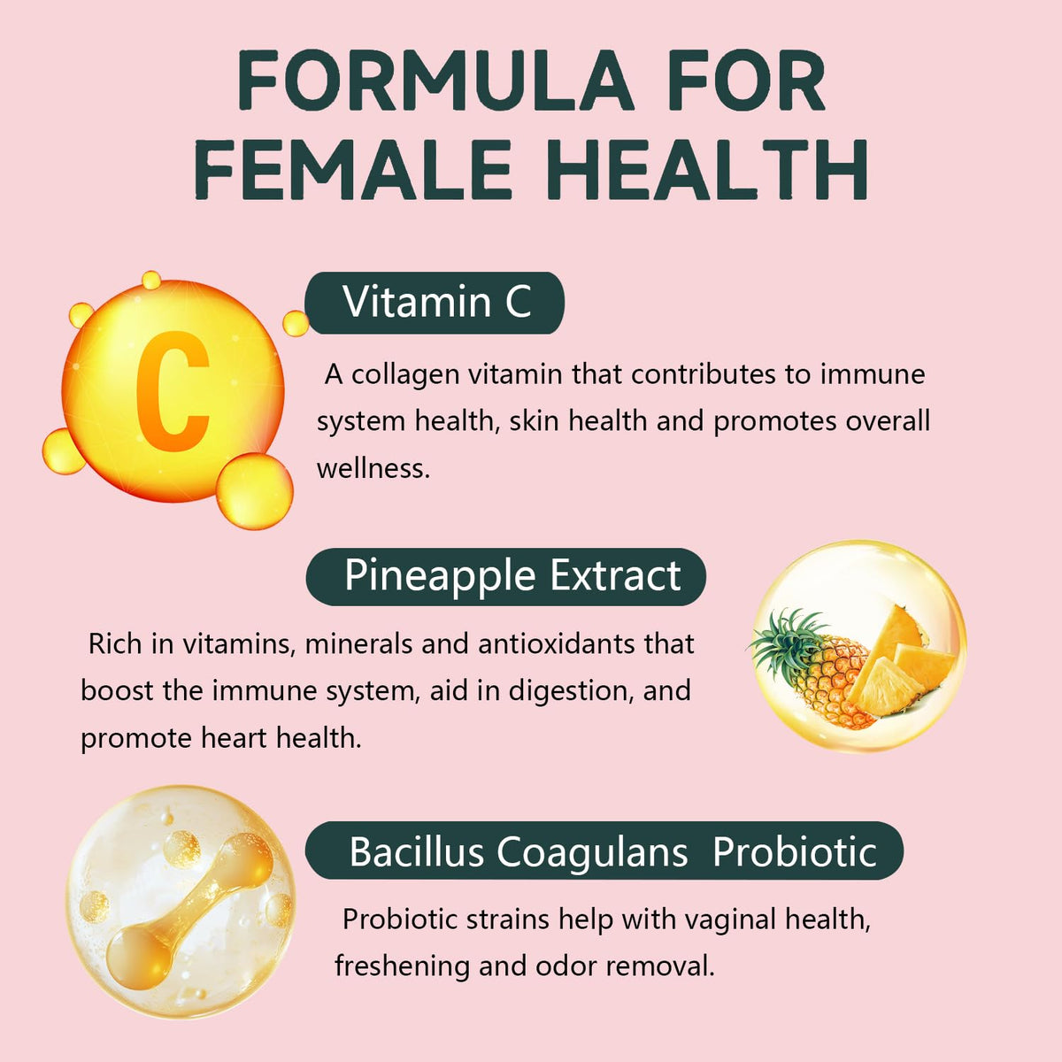 Crasye Premium Feminine Balance Gummies β PH Balance & Vaginal Health (60 Gummies, 30 Servings)