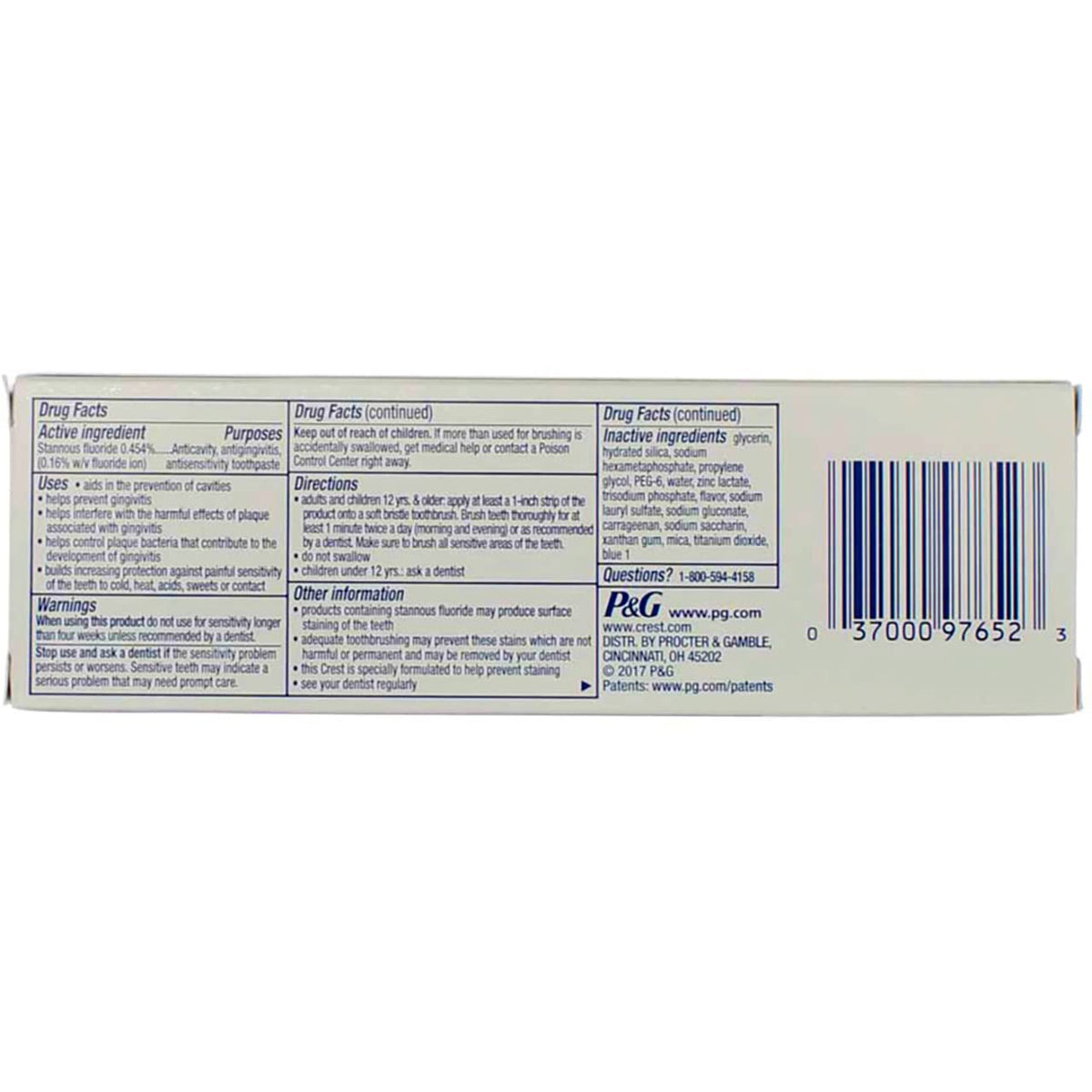 Crest Pro-Health Advanced Whitening Power Toothpaste - 3.5 oz