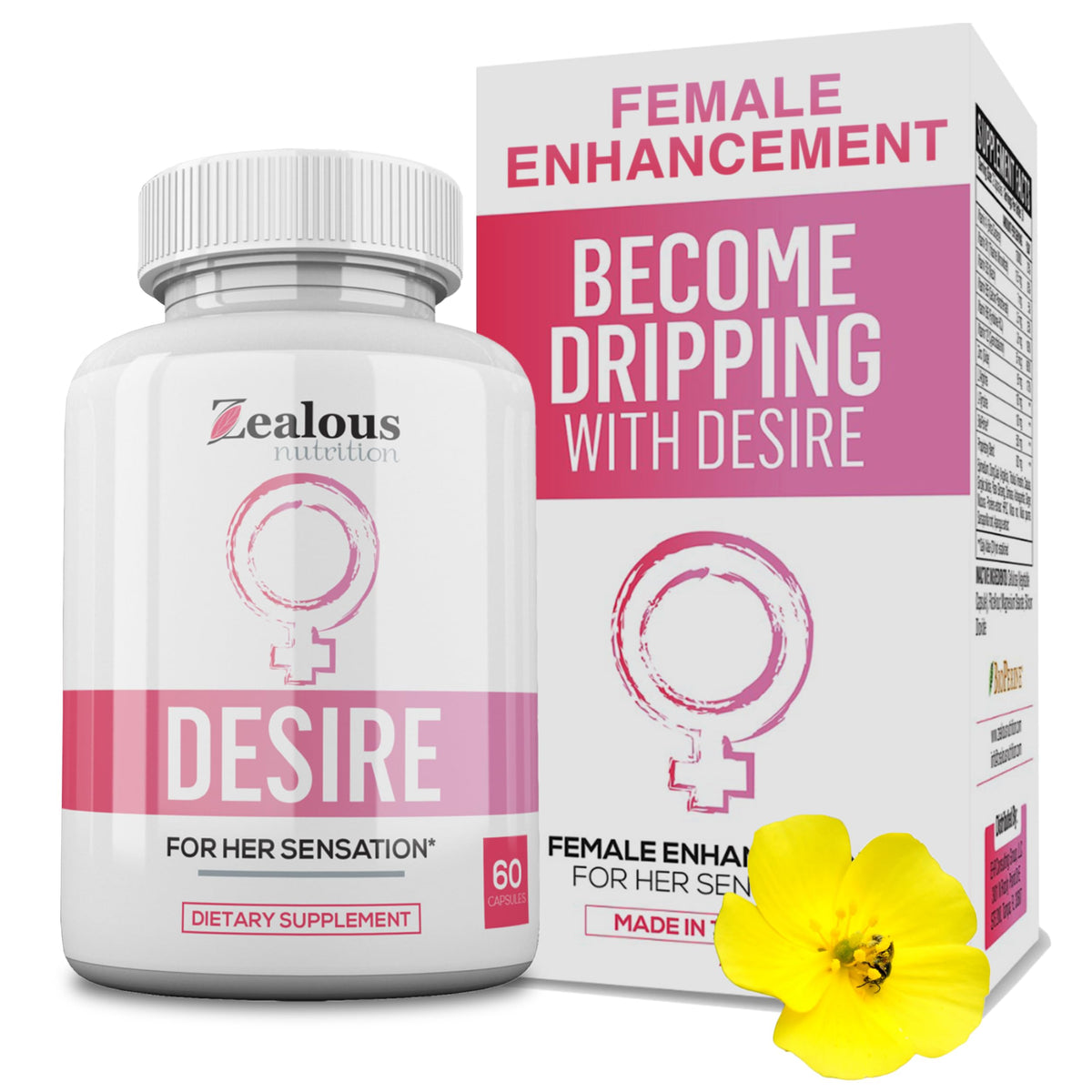Desire Female Libido Booster β #1 Rated Womenβs Libido Pills (1 Pack)