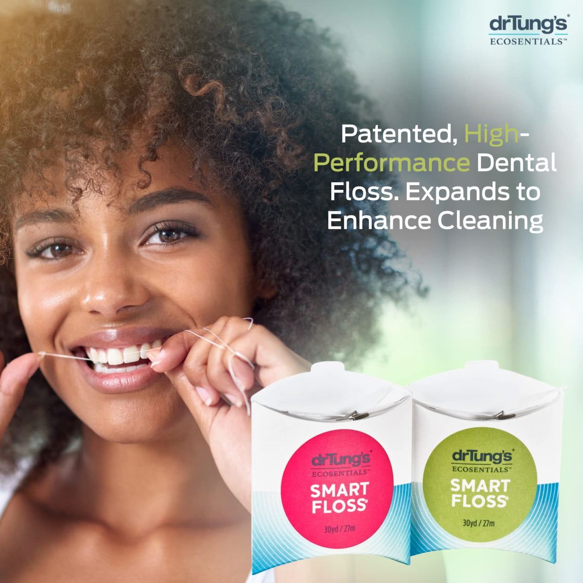 DrTung's Smart Floss – Natural, PTFE & PFAS Free, BPA Free, Cardamom Flavor