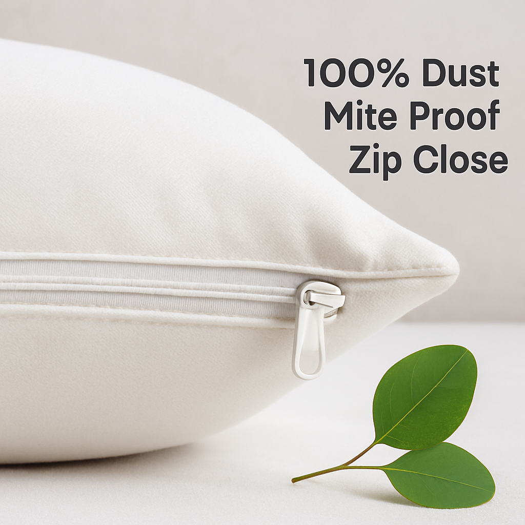 Anti Dust Mite Bedding Set | Fitted Sheet + Duvet Cover + Pillow Case