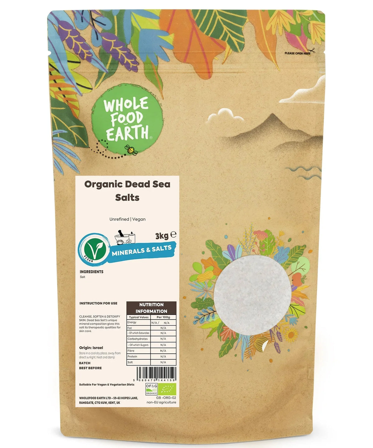Organic Dead Sea Salts