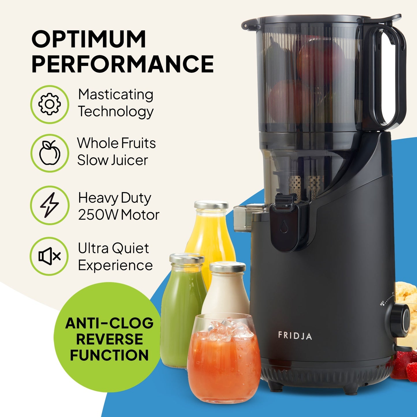 f2500 Self Feeding Whole Fruit Juicer - HealVia LimitedHealVia Limitedf2500 Self Feeding Whole Fruit Juicer