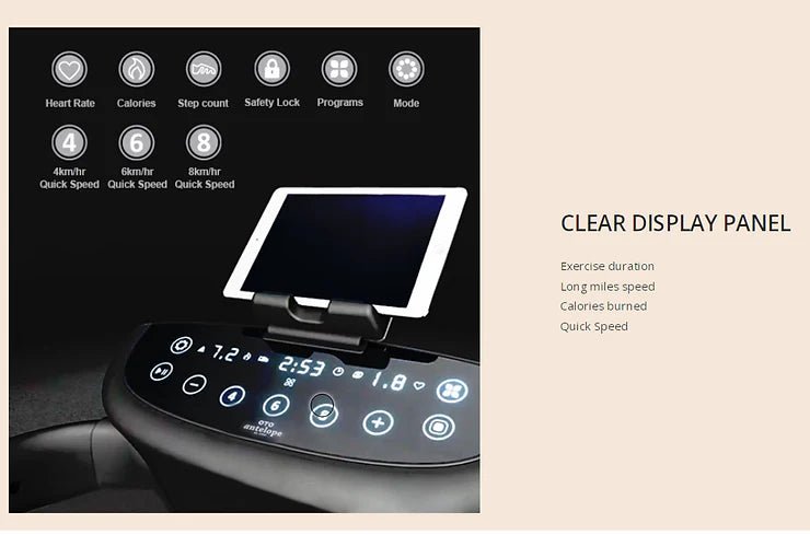 Fuji BeHealthy Cushioned, Foldable Treadmill for Home - HealVia LimitedHealVia LimitedFuji BeHealthy Cushioned, Foldable Treadmill for Home