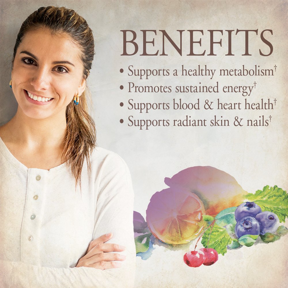 Garden of Life Organics فيتامينات متعددة للنساء - فيتامين غذائي كامل يؤخذ مرة واحدة يوميًا، 30 قرصًا