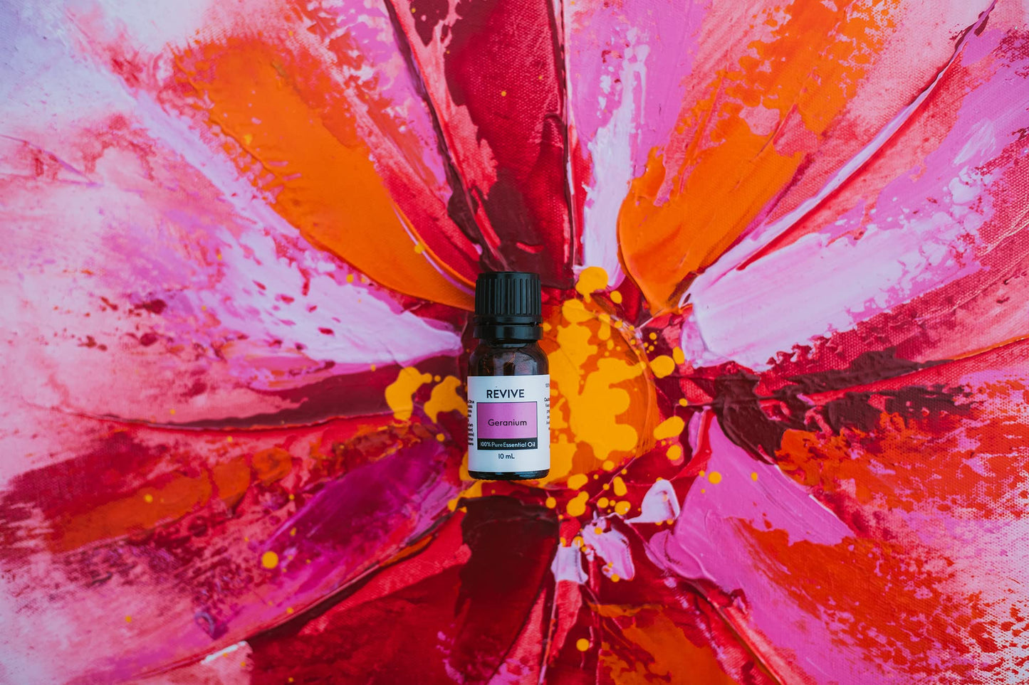 Geranium Essential Oil – 100% Pure Therapeutic Grade | Revive