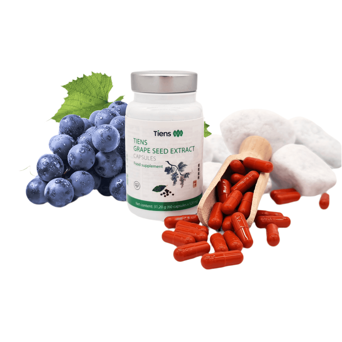Grape Seed Extract Capsules - HealVia LimitedHealVia LimitedGrape Seed Extract Capsules