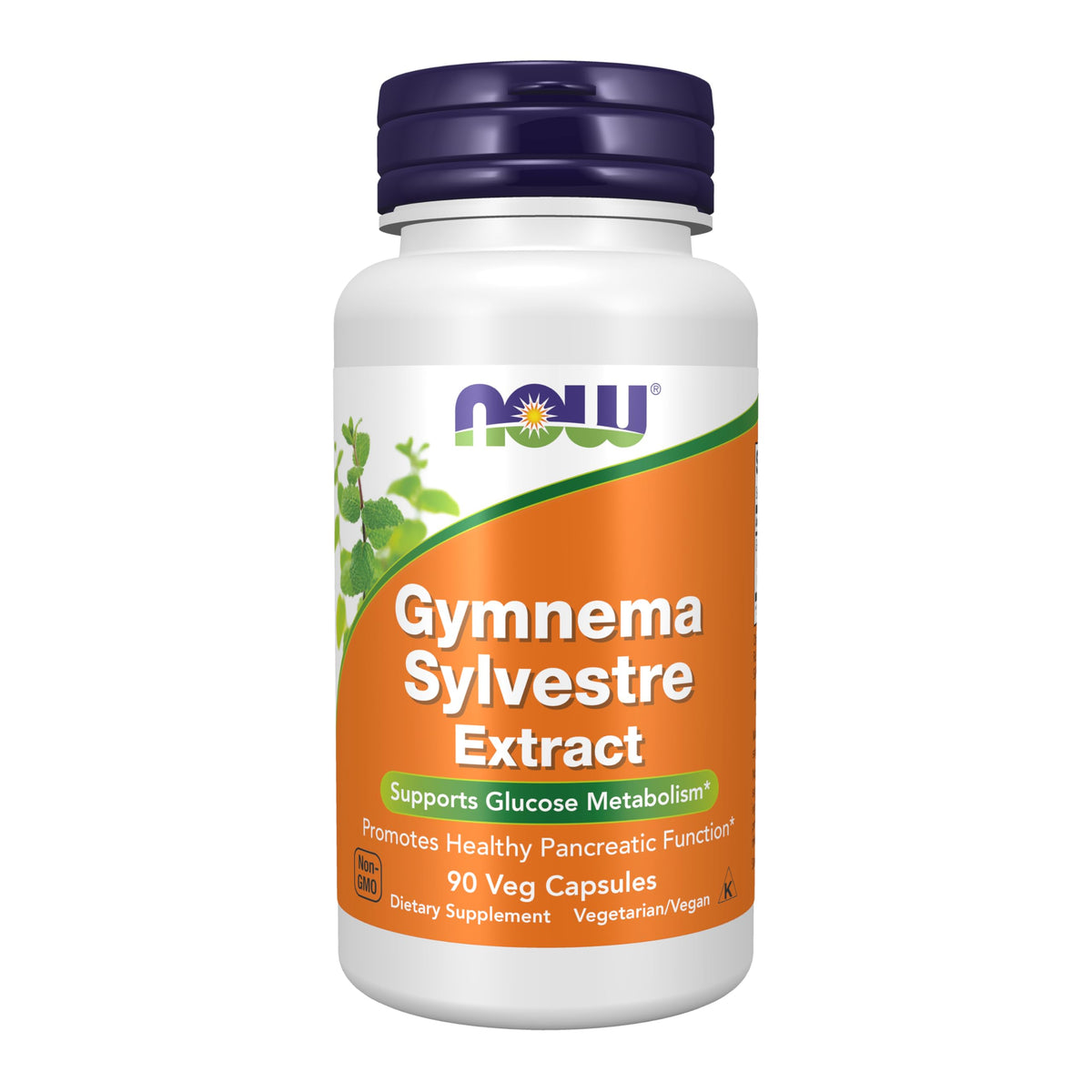 NOW Supplements Gymnema Sylvestre 400 mg - يدعم أيض الجلوكوز، 90 كبسولة نباتية