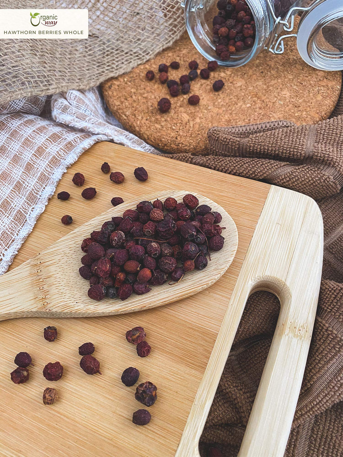 Biancospino Biologico Intero – Selvatico Albanese (113 g) | Kosher, Vegano, Senza OGM, Certificato USDA