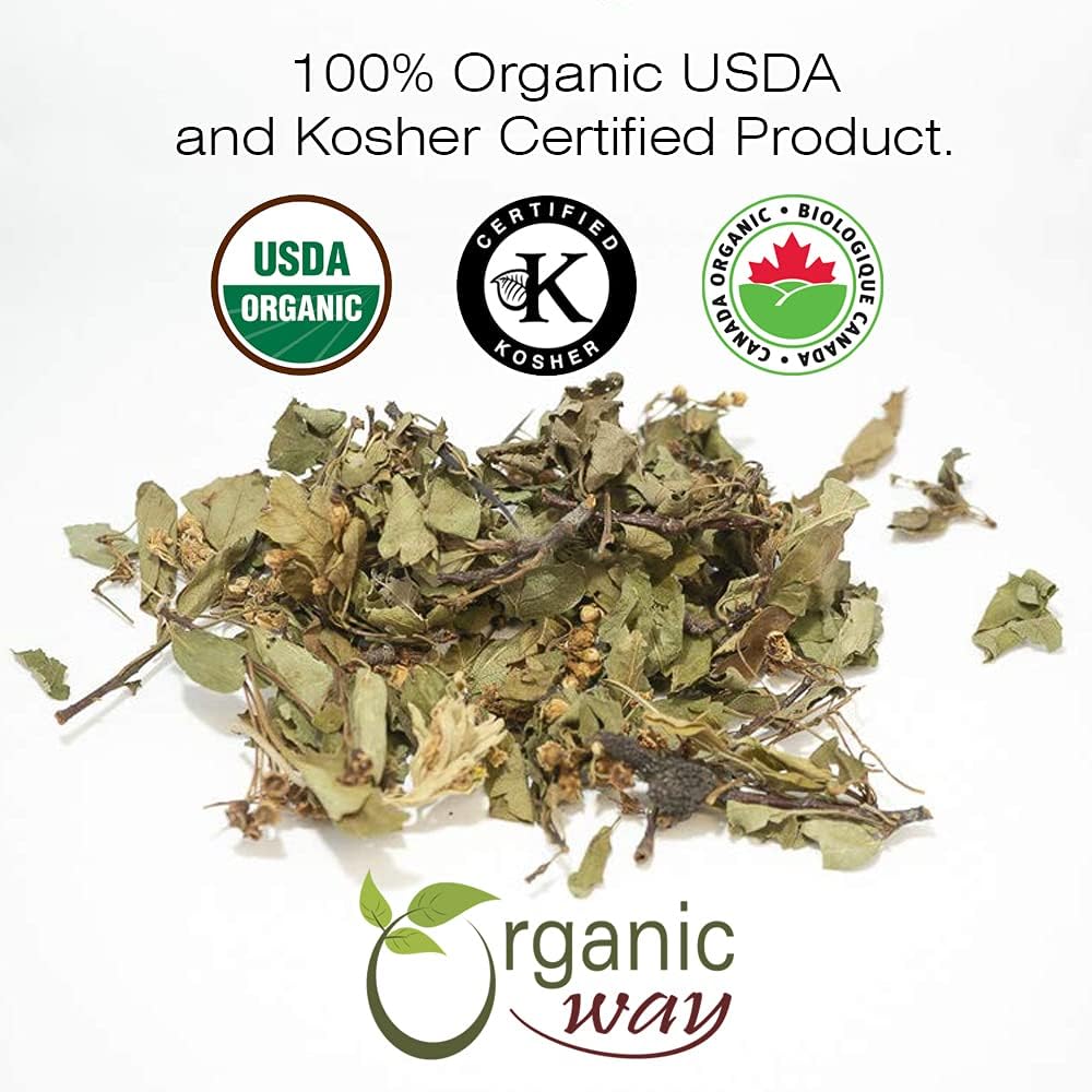 Organic Hawthorn Leaf & Flower Cut & Sifted β Herbal Tea (2 oz) | Albania Origin, Non-GMO, Kosher