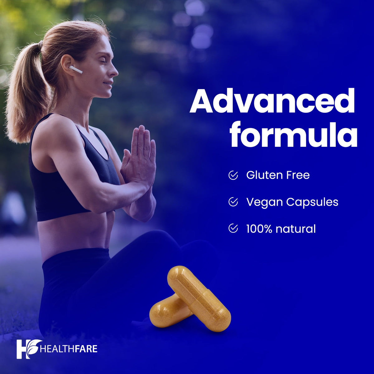 Healthfare مستخلص أوراق الملوخية 3000 ملجم | 200 كبسولة نباتية | مكمل عشبي فائق القوة | غير معدّل وراثيًا، خالٍ من الغلوتين | صنع في الولايات المتحدة الأمريكية
