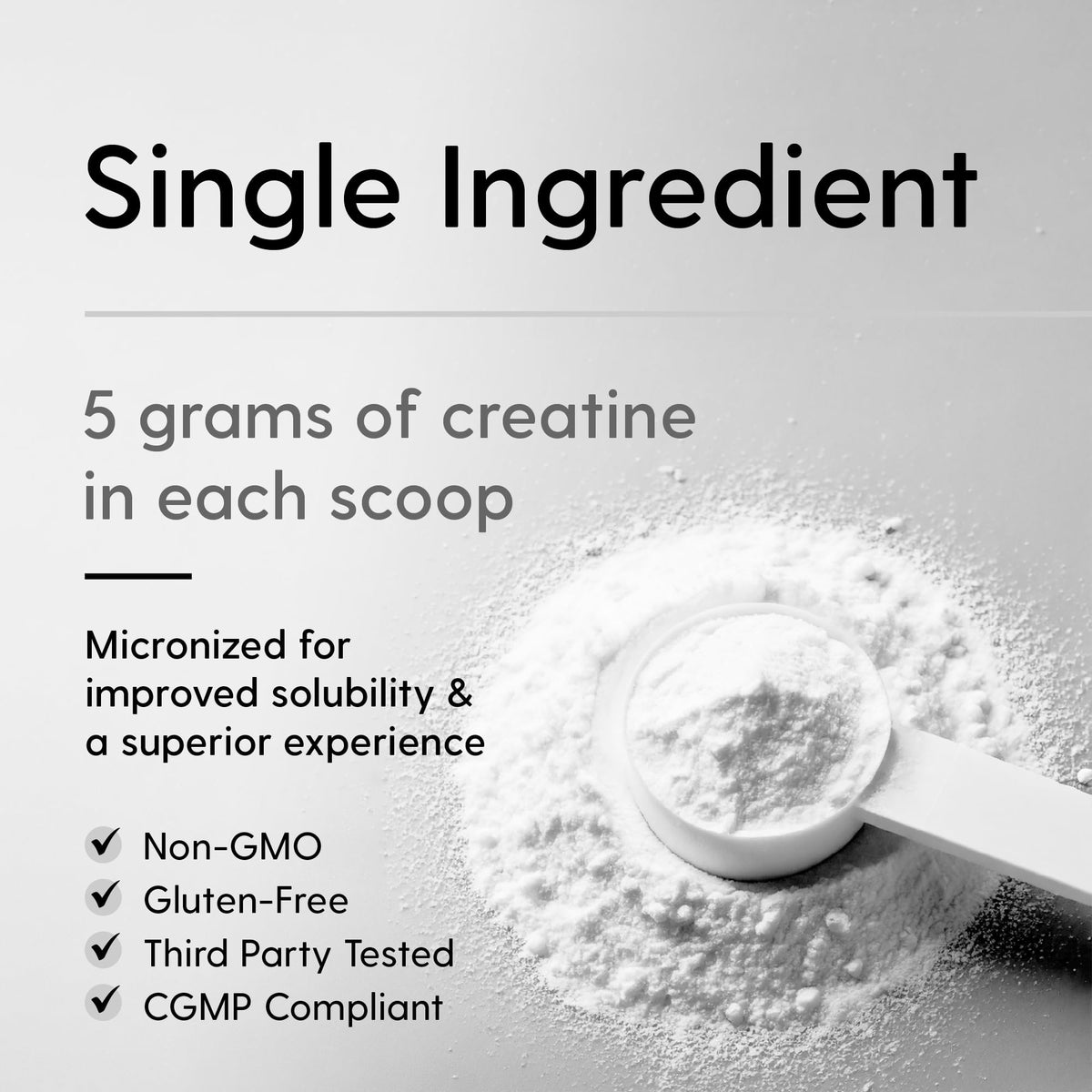 Hearthy Foods كرياتين مونوهيدرات ميكرونيزد بودر 500 جرام | 100 جرعة، بدون نكهة