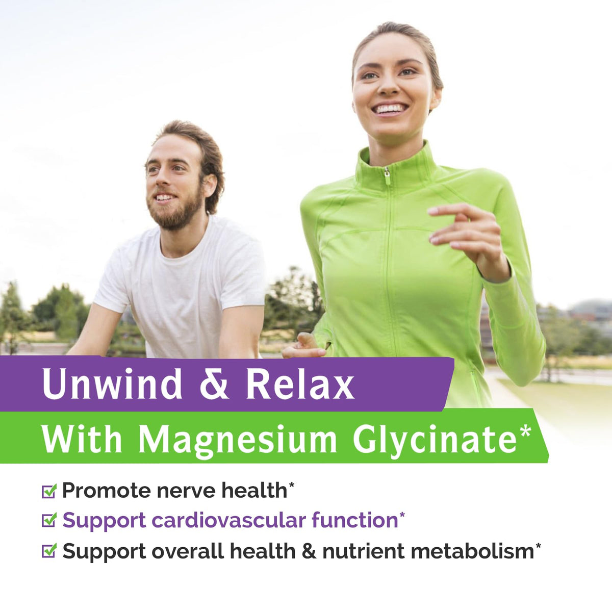 Innate Vitality Magnesium Glycinate 500mg | 70mg Elemental Magnesium per Capsule | High Absorption, Non-GMO & Gluten-Free | 60 Vegan Capsules