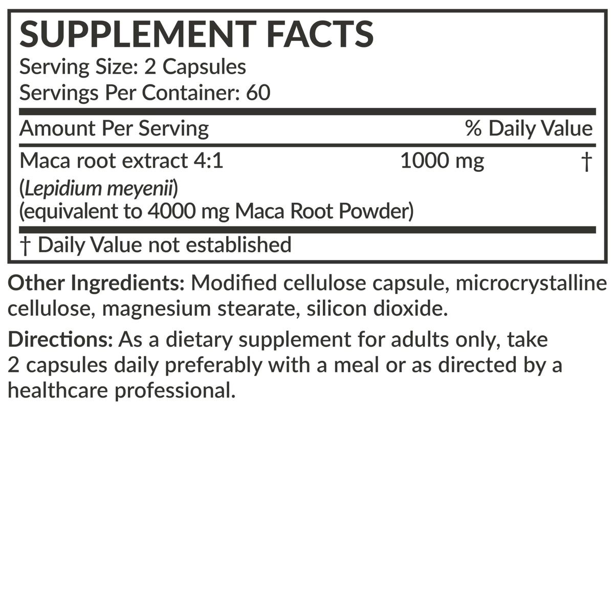Futurebiotics Maca Root Extra Strength – Energy, Stamina & Reproductive Health | Non-GMO, 120 Veg Capsules